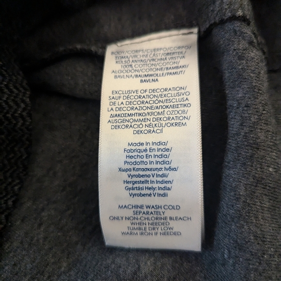 Chaps Men's Quarter Zip Mock Neck Sweater Size M NWT MSRP $50 - Picture 5 of 5